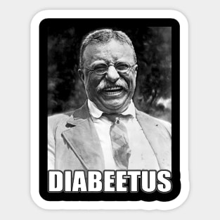 Diabeetus // Brimley Vintage Sticker